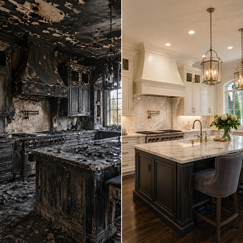 Fire Damage Restoration Services in Dunedin Florida by TRIAD