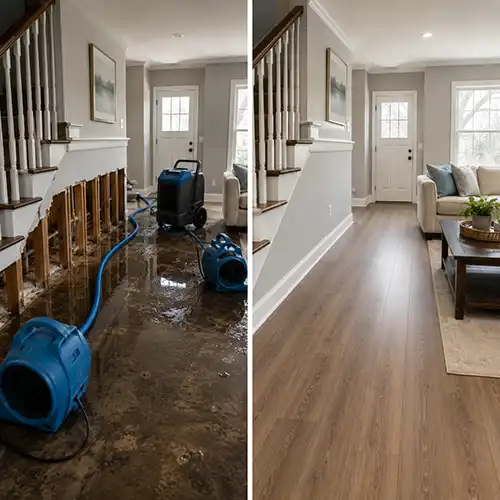 Residential Water Damage Restoration by TRIAD in Dunedin Florida